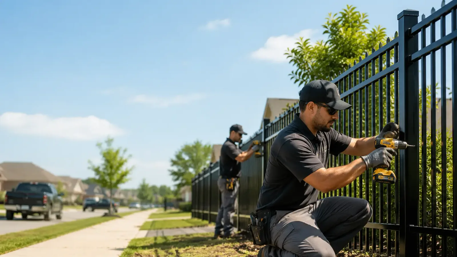 Metal Fence Installation in Stockport, OH